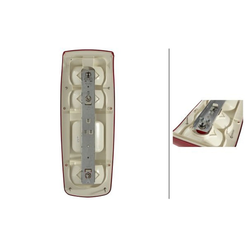 Hella Tail Light / Lamp PY21W Left 2VA 007 502-111