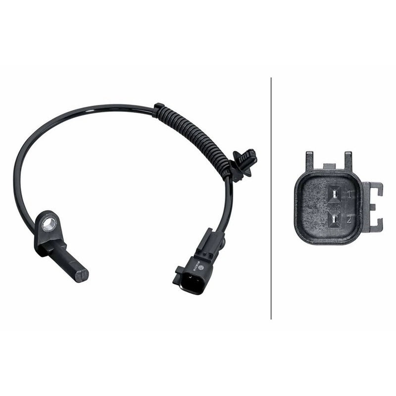 Hella ABS Wheel Speed Sensor Rear 6PU 358 217-951