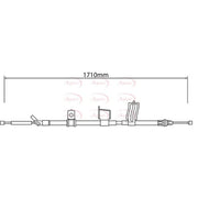 Apec Handbrake Cable Right Rear CAB1318