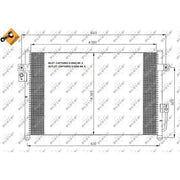 NRF Air Conditioning Condenser 35426