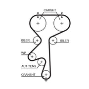 Gates Timing Belt & Water Pump Kit KP35542XS