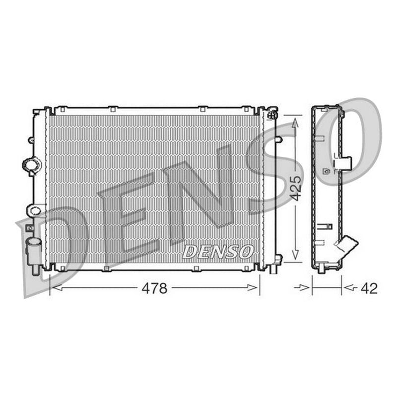 Denso Engine Radiator DRM23031