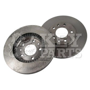 Key Parts 2 x Vented Front Brake Discs KBD4693