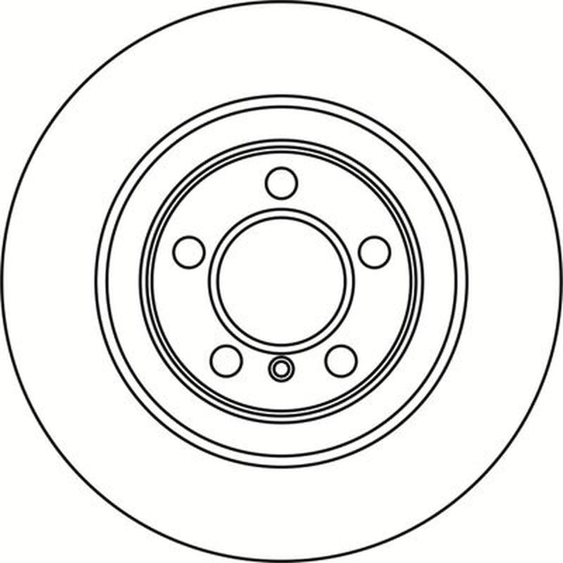 Abtex 2 x Front Brake Discs BD1763V