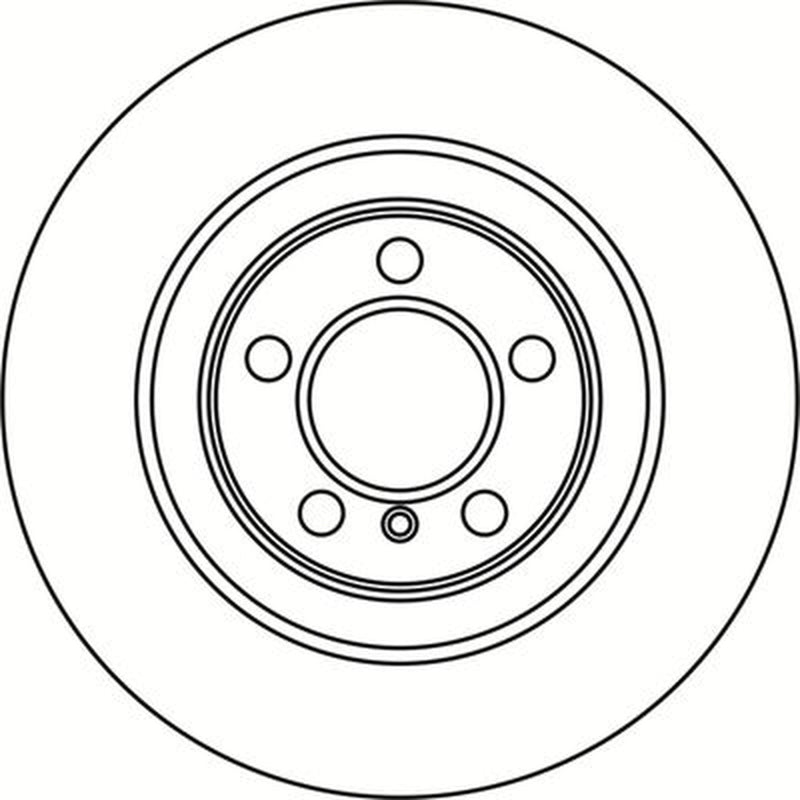 Abtex 2 x Front Brake Discs BD1763V
