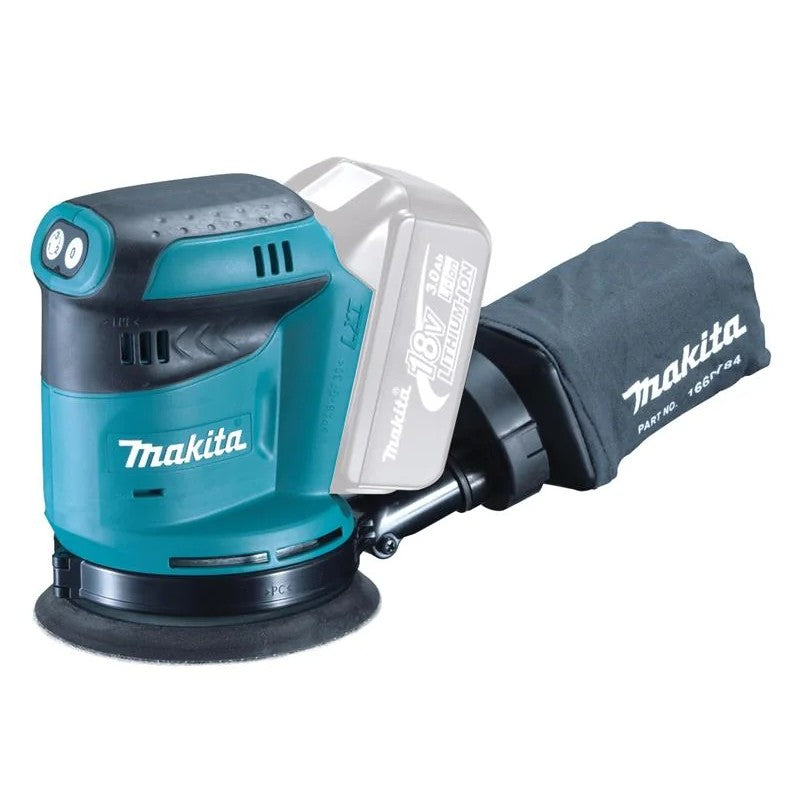 Makita DBO180Z 125mm Random Orbital Sander 18V Bare Unit - DBO180Z