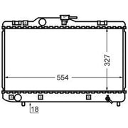 Mahle Engine Radiator CR 768 000S