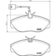 DON Front Brake Pad Set PCP1703