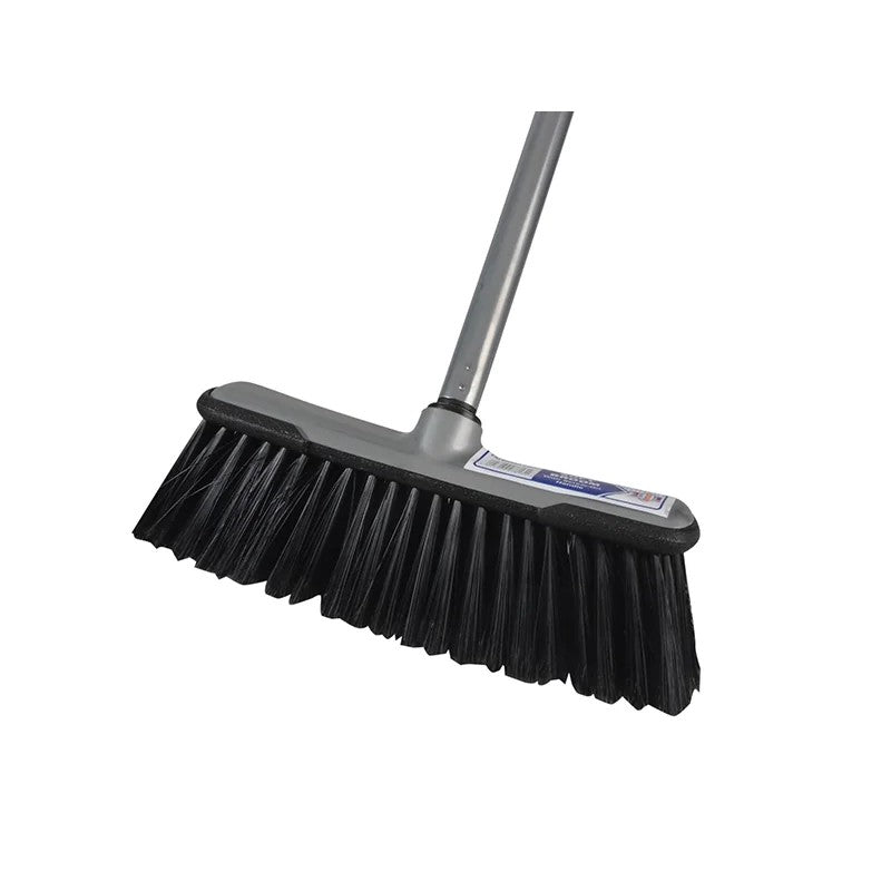 Faithfull Soft Broom with Screw On Handle 300mm (12in) - FAIBRSOFTDIY