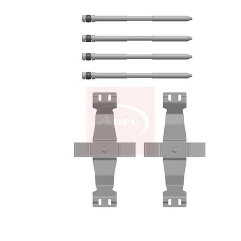 Apec Brake Pad Accessory Fitting Kit Front KIT1518