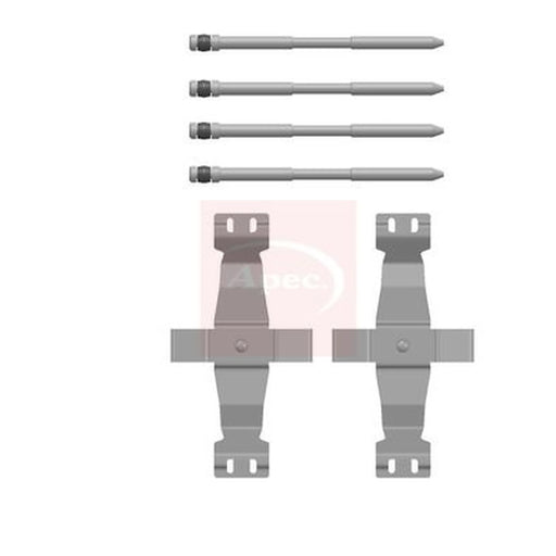 Apec Brake Pad Accessory Fitting Kit Front KIT1518