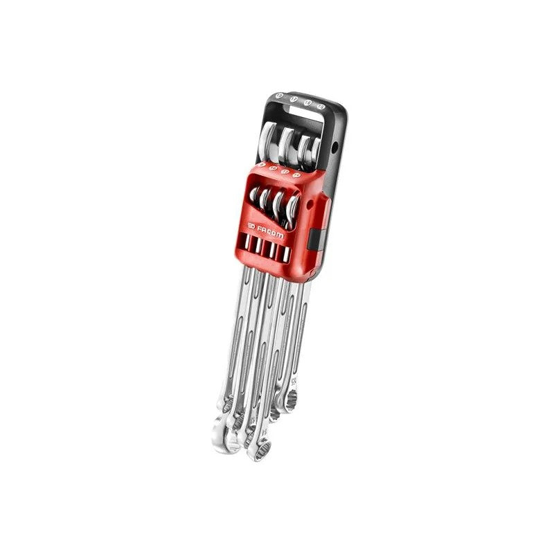 Facom 440XL Long Combination Wrench Set, 8 Piece - 440XL.JP8PB