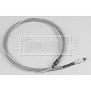 Borg & Beck Handbrake Cable Left Rear BKB2395