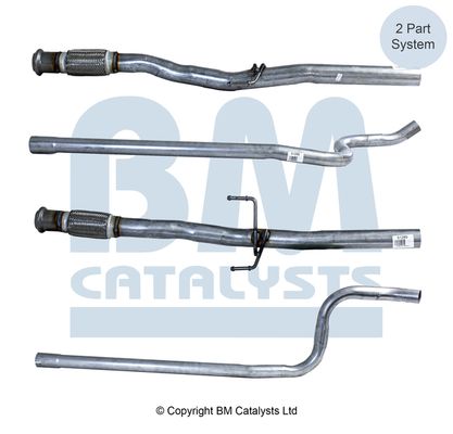 BM Catalysts Exhaust Pipe OD