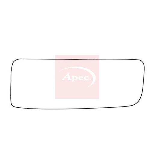 Apec Exterior Wing Mirror Glass Right AMS2078