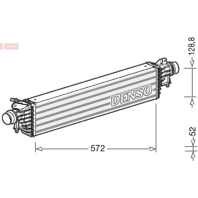 Denso Intercooler (Charge Air Cooler) DIT20004