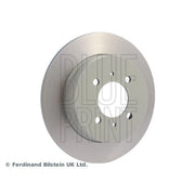 Blue Print 2 x Solid Rear Brake Discs ADN14365