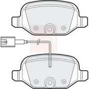 Apec Rear Brake Pad Set PD3278