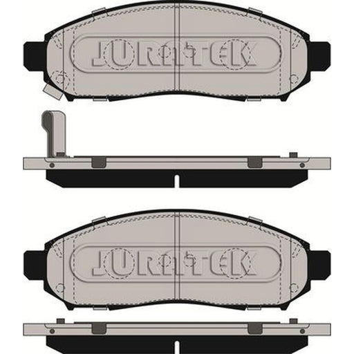 Juratek Front Brake Pad Set JCP235
