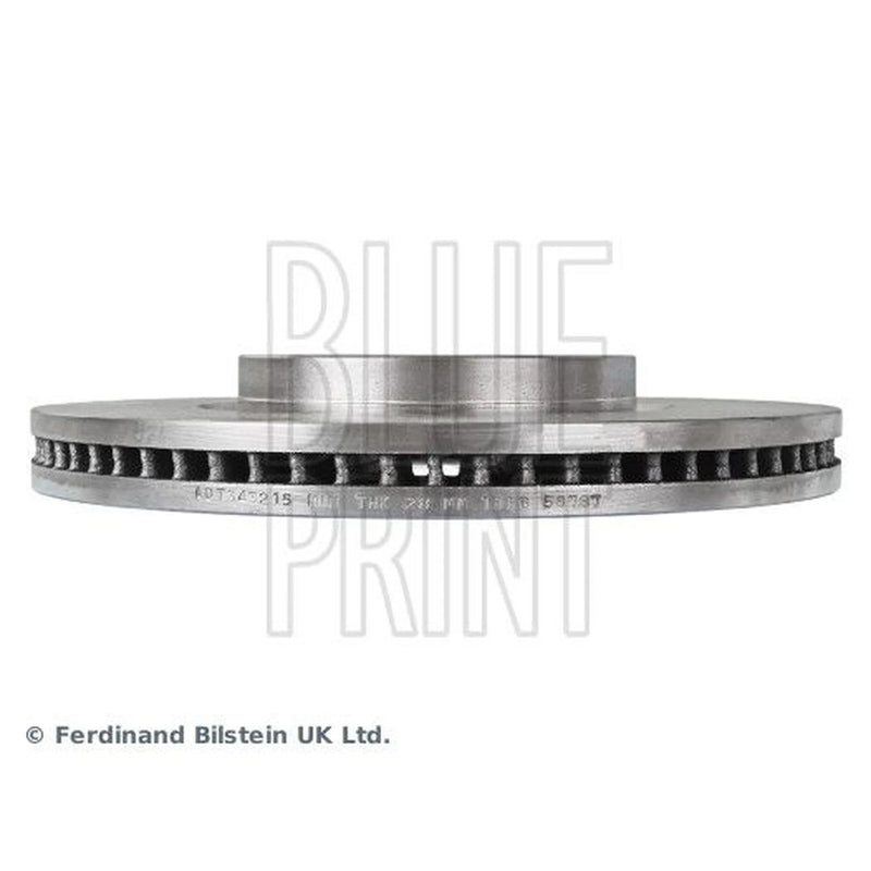 Blue Print 2 x Internally Vented Front Brake Discs ADT343215