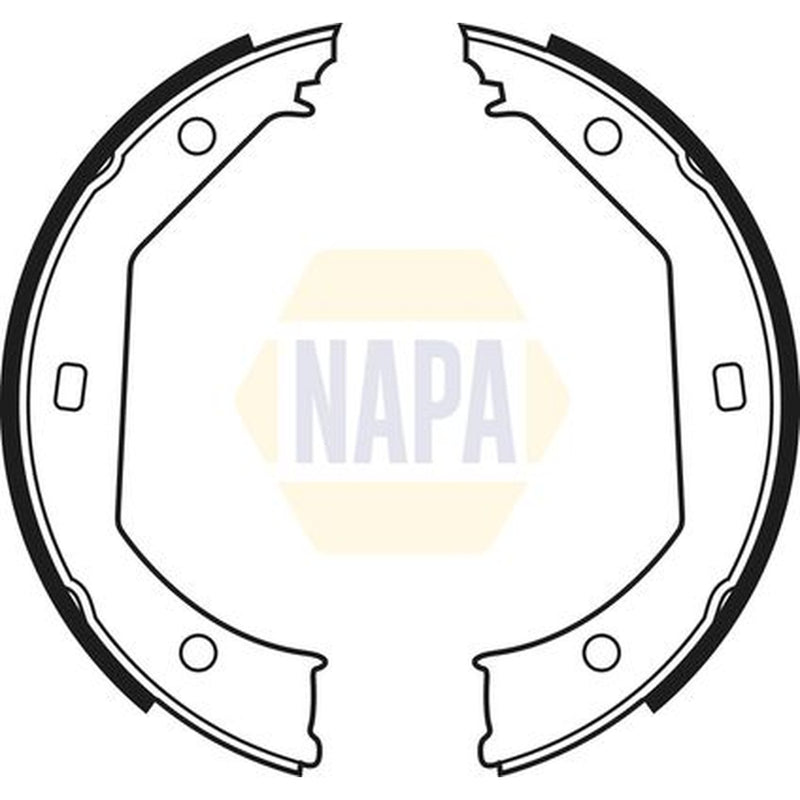 NAPA Parking Brake Shoe Set NBS5006