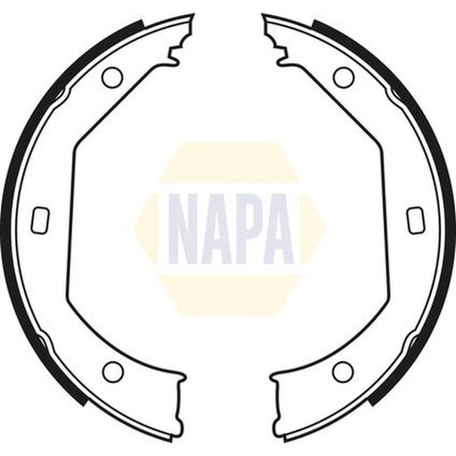 NAPA Parking Brake Shoe Set NBS5006