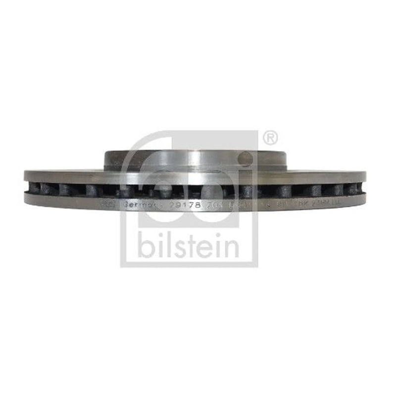 Febi 2 x Internally Vented Front Brake Discs 29178
