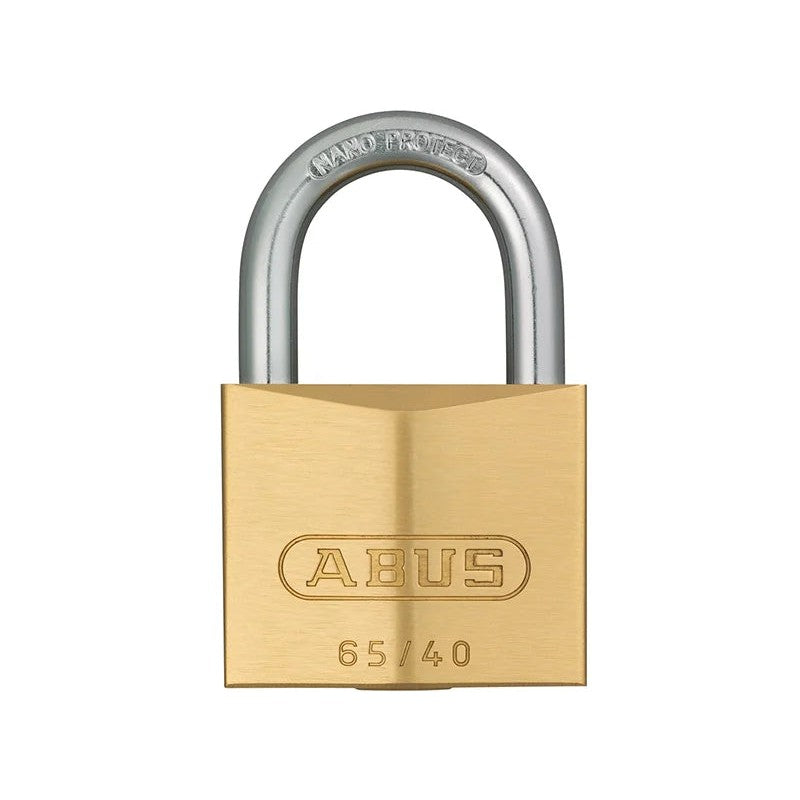 ABUS Mechanical 65/40mm Brass Padlock Keyed Alike 404 - 10003899-01