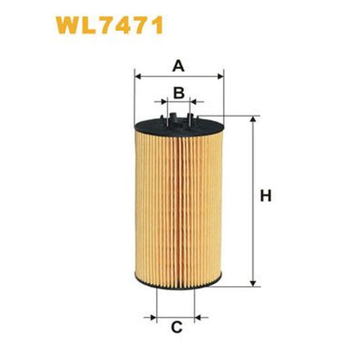 WIX Engine Oil Filter WL7471