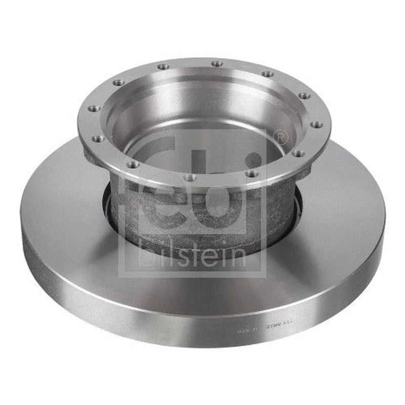 Febi 2 x Solid Front Brake Discs 101737