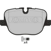 Juratek Rear Brake Pad Set JCP8307