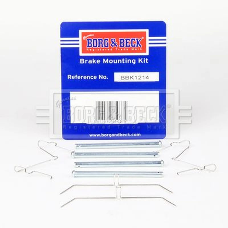 Borg & Beck Brake Pad Accessory Fitting Kit Front BBK1214