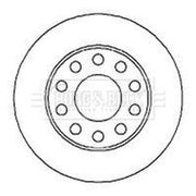 Borg & Beck 2 x Solid Rear Brake Discs BBD4273