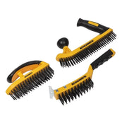 Roughneck Heavy-Duty Wire Brush Set, 3 Piece - 52-094