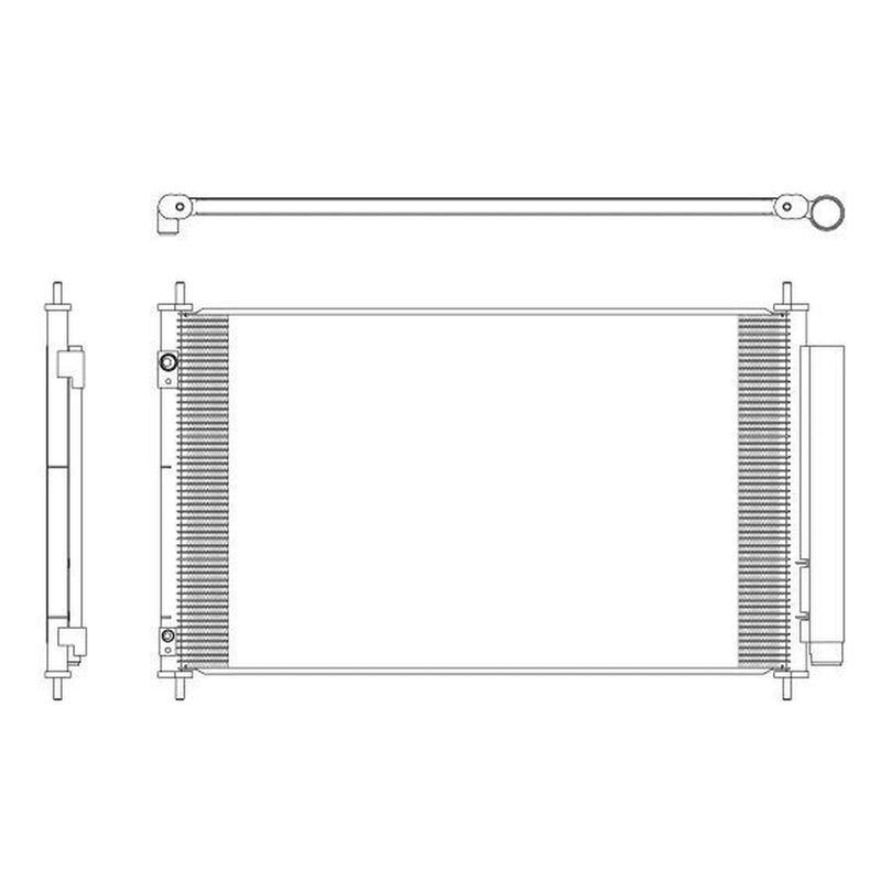 NRF Air Conditioning Condenser 350321