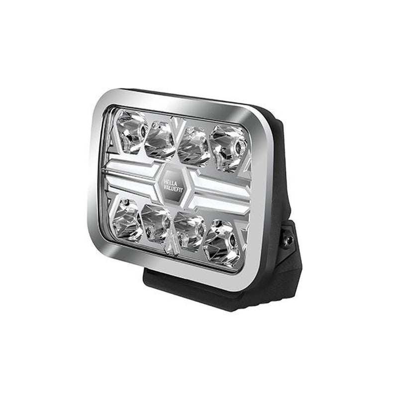 Hella Spotlight Vf Blade Aux. Chrome 9 Rec W/A Por25Up frontal sided 1FJ 357 1FJ 357 199-081