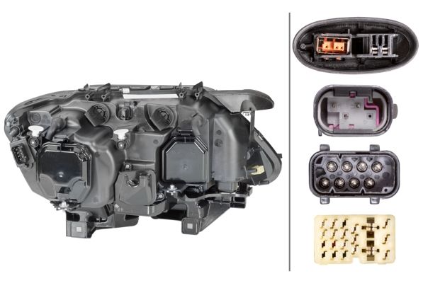 Hella 1ZS 009 044-511 Headlight