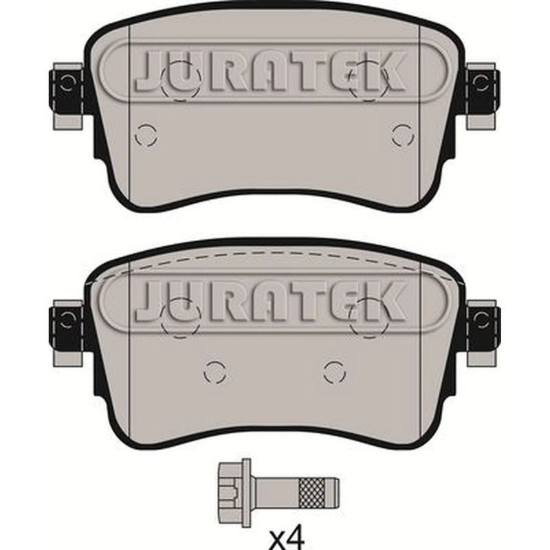 Juratek Rear Brake Pad Set JCP8175