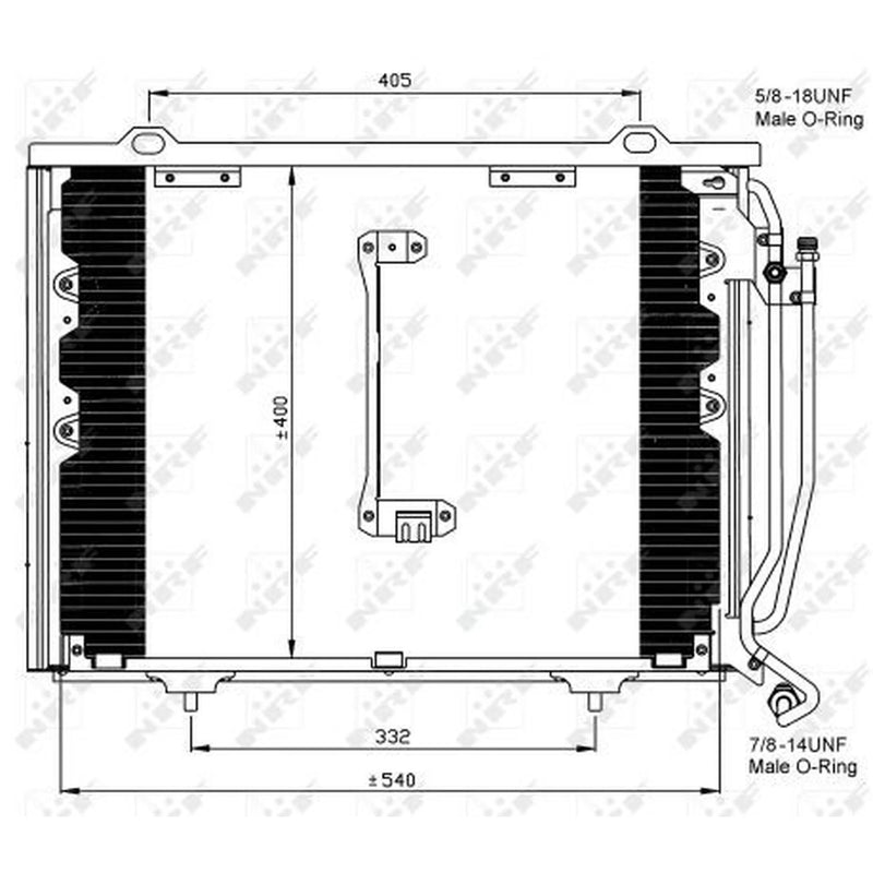 NRF Air Conditioning Condenser 35215