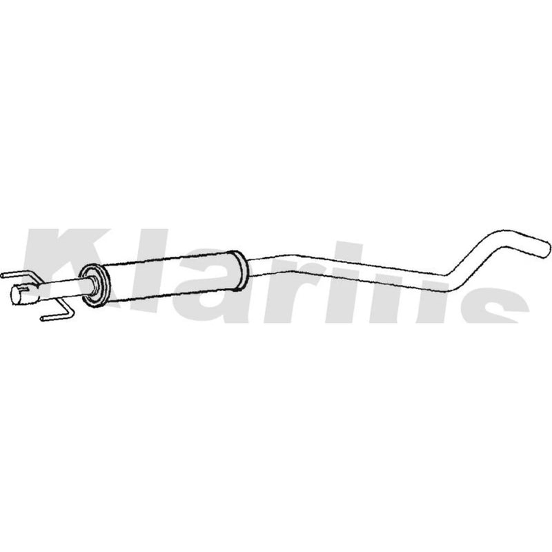 Klarius Box With Centre Pipe Centre GM592G