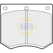 NAPA Front Brake Pad Set NBP1843