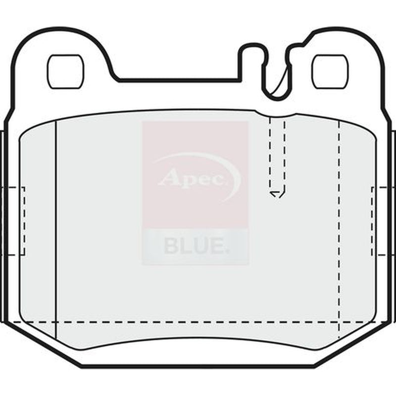 Apec Rear Brake Pad Set PD3388