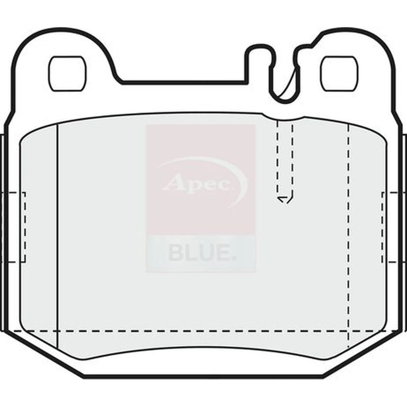 Apec Rear Brake Pad Set PD3388