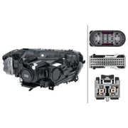 Hella Headlight Headlamp LED Left 1LX 014 530-331