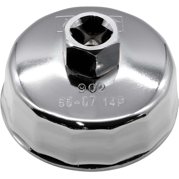 Sealey Oil Filter Cap Wrench 66-67mm/14F (902)