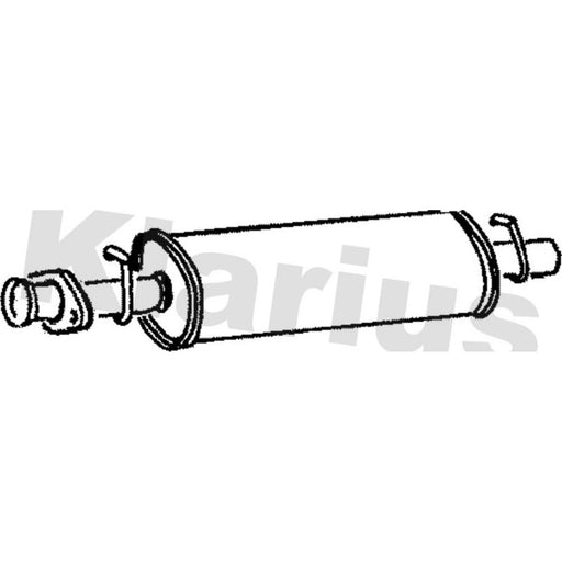 Klarius Box With Centre Pipe Centre LR153X