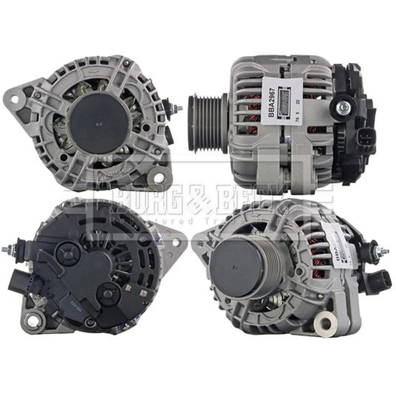 Borg & Beck Car Alternator 12V BBA2967