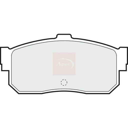 Apec Rear Brake Pad Set PAD783