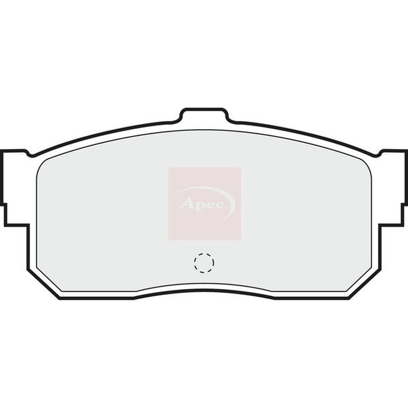Apec Rear Brake Pad Set PAD783