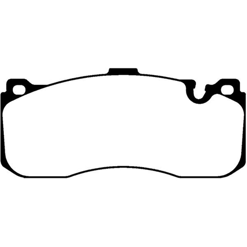 Abtex Front Brake Pad Set PLU2008